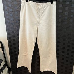 Levi’s ribcage wide leg crop